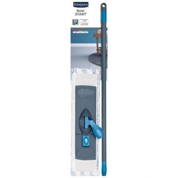 STARWAX Balai a plat housse microfibre