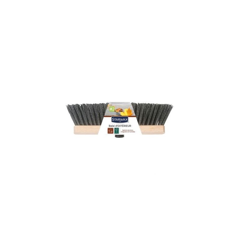 STARWAX Balai exterieur sols rugueux