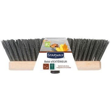 STARWAX Balai exterieur sols rugueux