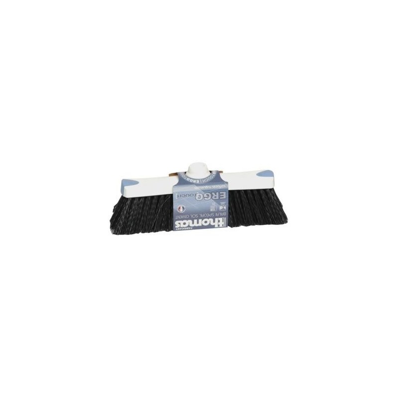 Thomas Balai fibre noire dure renfort bleu gamme ergotouch