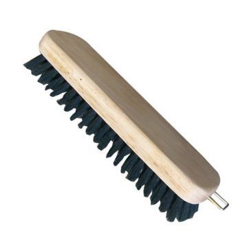 Domergue Brosse habit L:180mm droite bois brut soie noire
