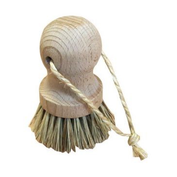 Domergue Brosse à légumes boule bois brut mélange union écolo
