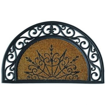ID MAT-ID GROUP Tapis coco coral demi lune 45x75cm
