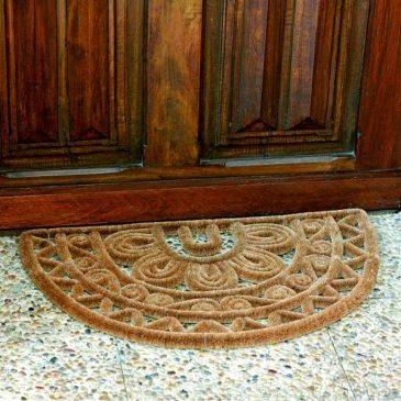 ID MAT-ID GROUP Tapis grattant 75x45cm demi lune coco