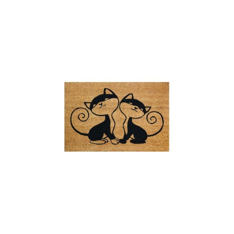 ID MAT-ID GROUP Tapis coco naturel chats 40x60cm