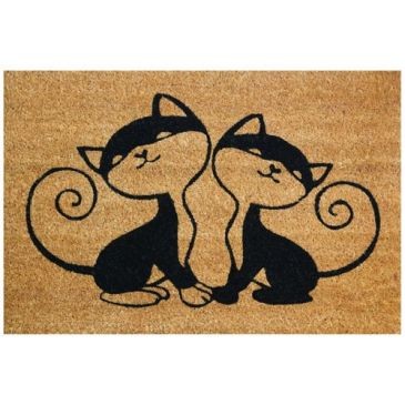 ID MAT-ID GROUP Tapis coco naturel chats 40x60cm