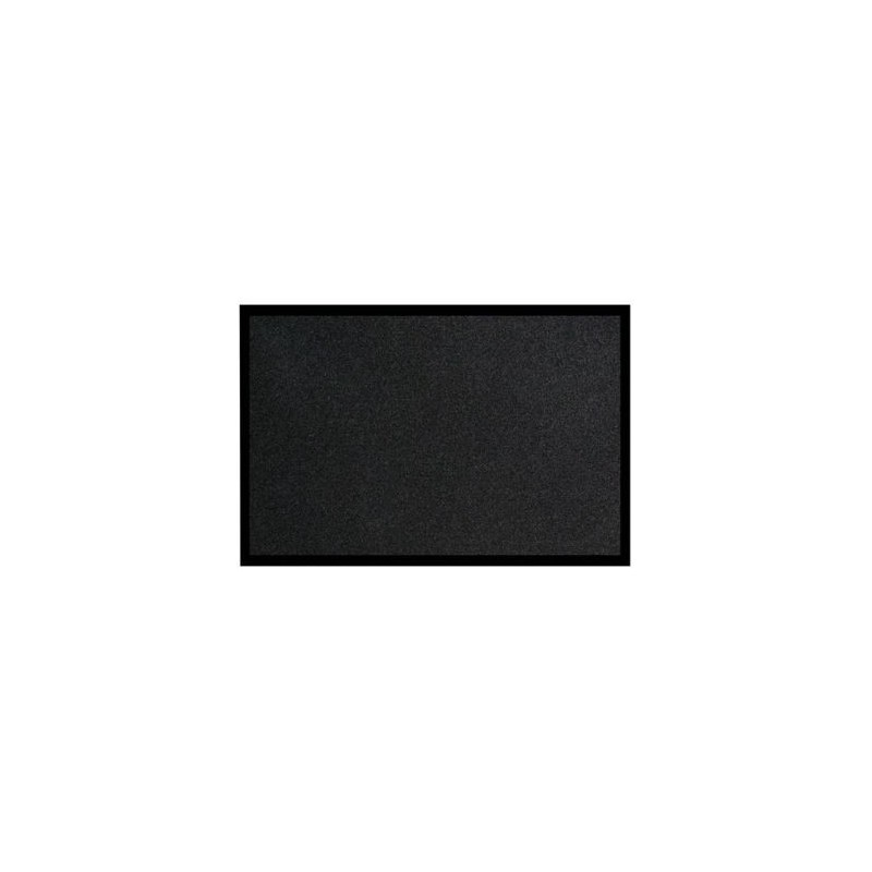IDMAT Tapis prima noir 40x60 cm