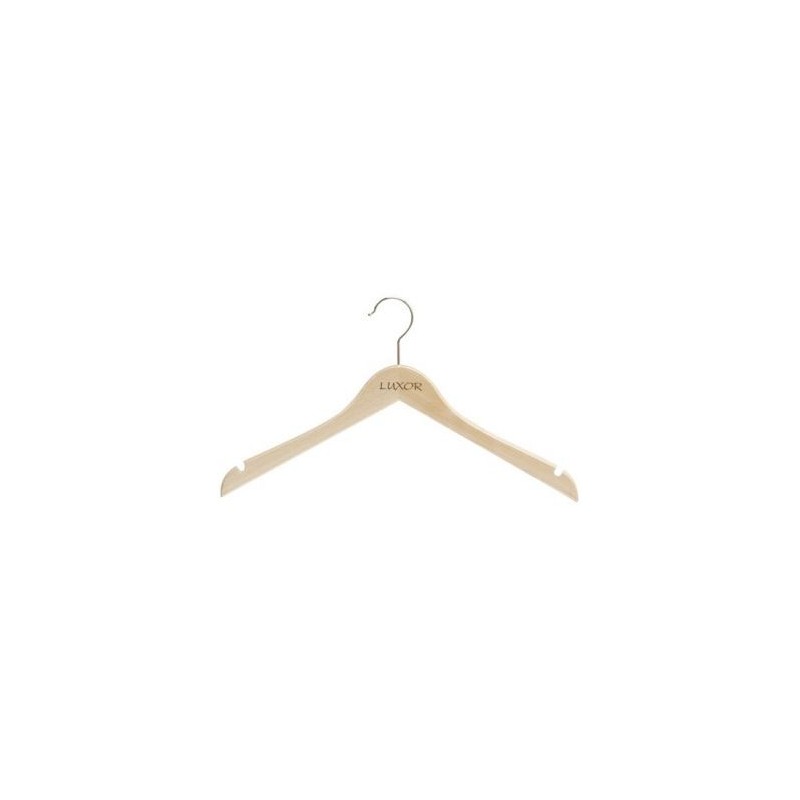 MONDEX Cintre luxor princess plat naturel verni 41 cm
