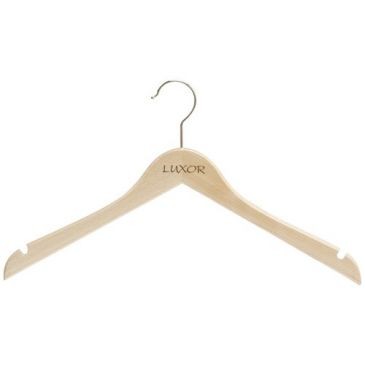 MONDEX Cintre luxor princess plat naturel verni 41 cm