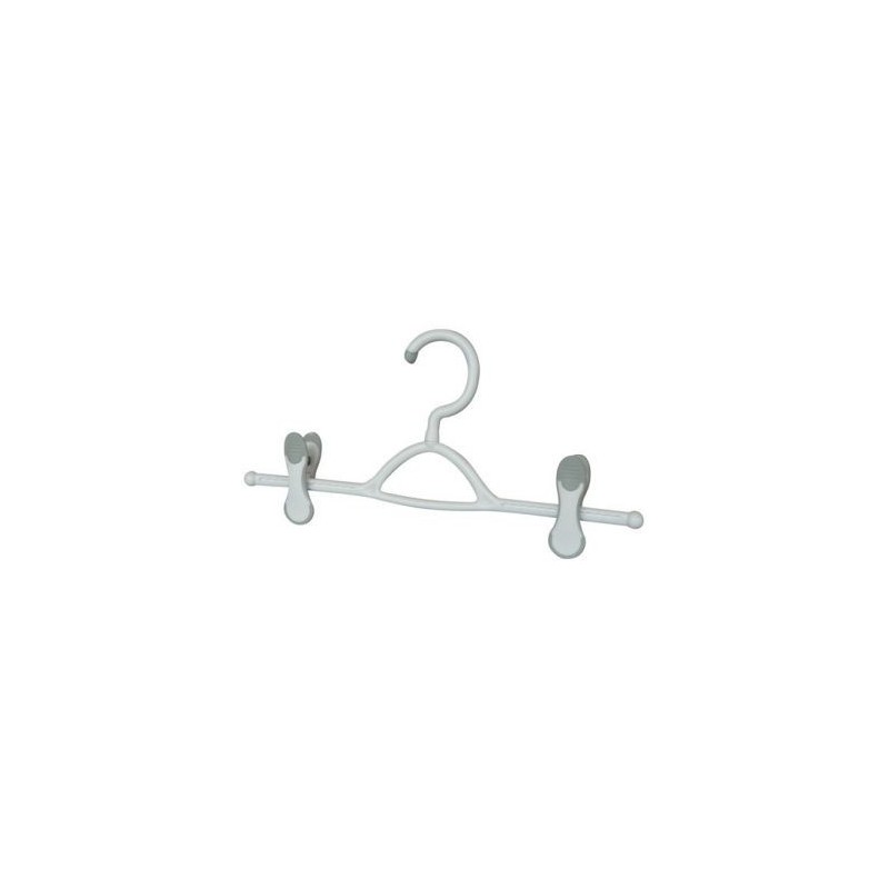 LAGUELLE Pince jupe pantalon 2 clips antiglissants bimatière