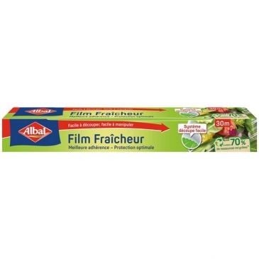 ALBAL Film fraicheur 70% ressourcés recyclé 30m