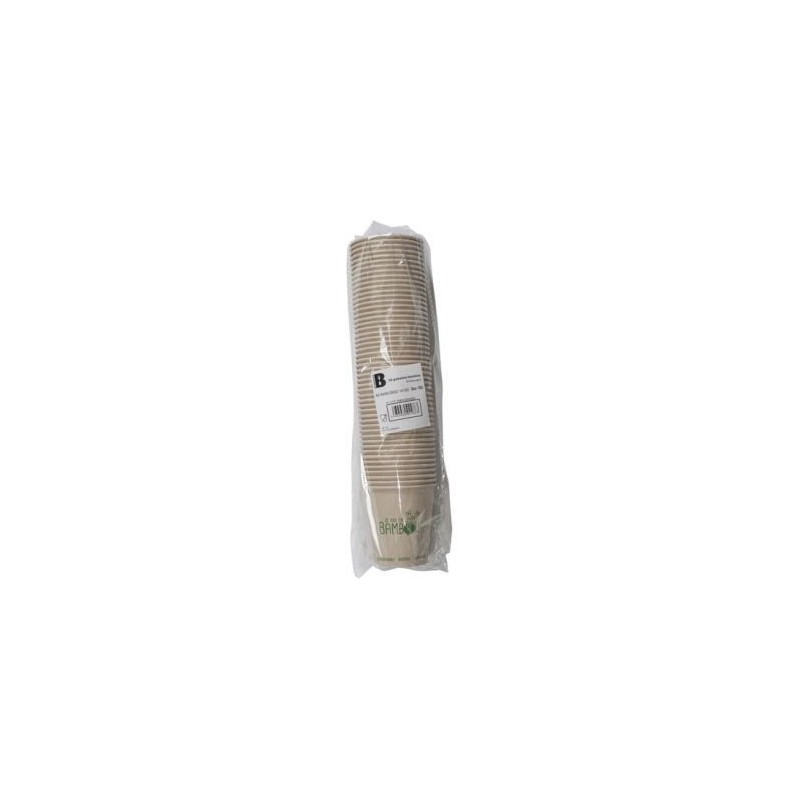 B FOODING Gobelets bambou 6oz 18cl x50