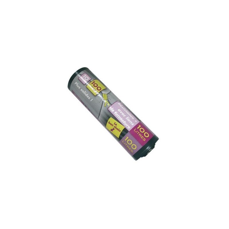 SPHERE DISTRIBUTION Sac poubelle renforcé 100L x10