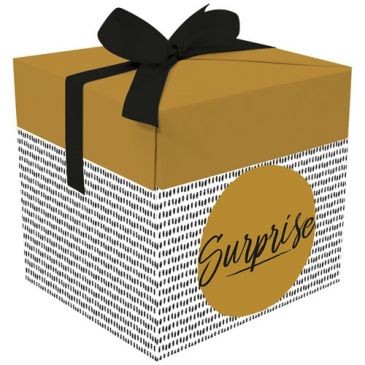 PAPETERIE DU POITOU Boite cadeau popup surprise 20x20x20cm