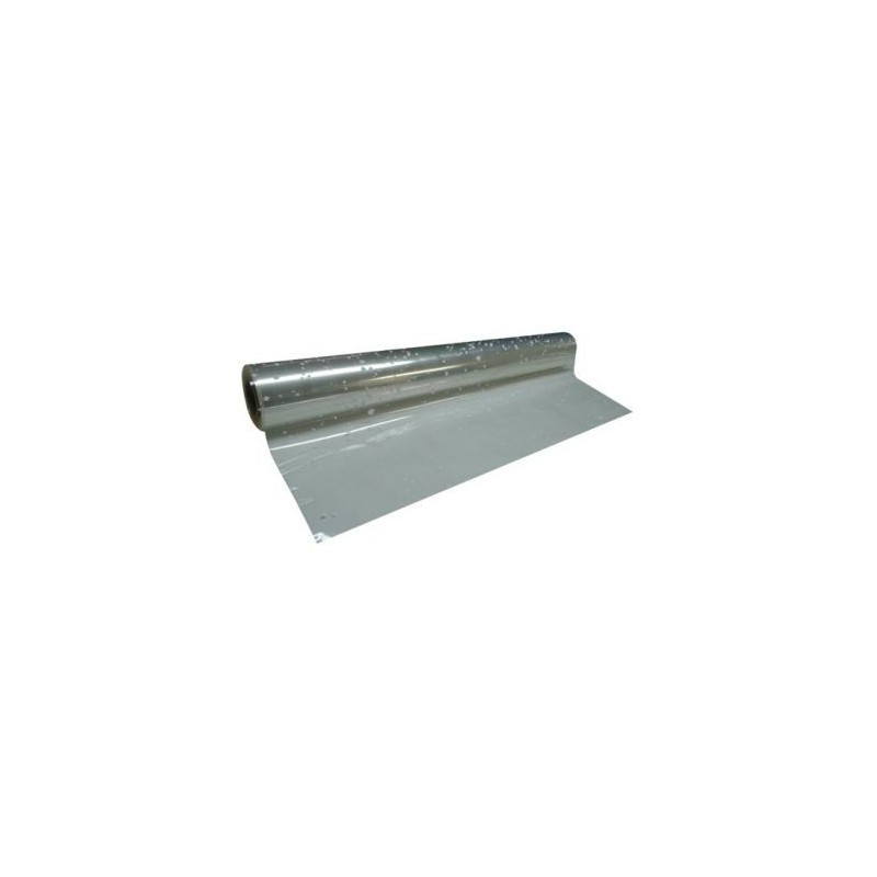 PAPETERIE DU POITOU Rouleau polypropylène transparent flocons blanc 0.70x100m