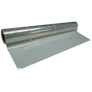 PAPETERIE DU POITOU Rouleau polypropylène transparent flocons blanc 0.70x100m