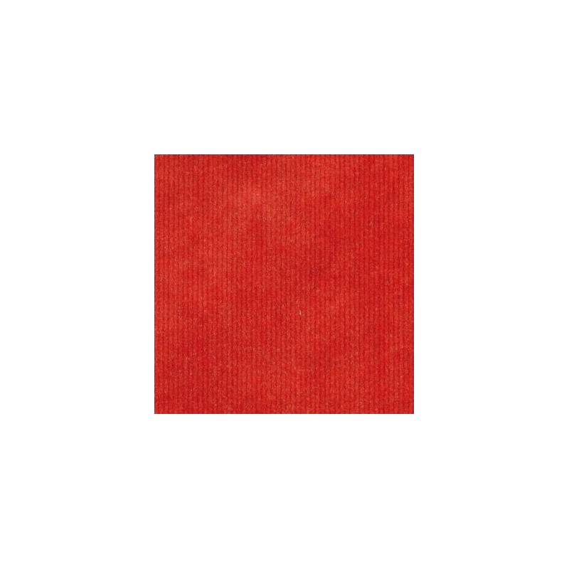 PAPETERIE DU POITOU Papier cadeau bobine 0.70x100m kraft rouge