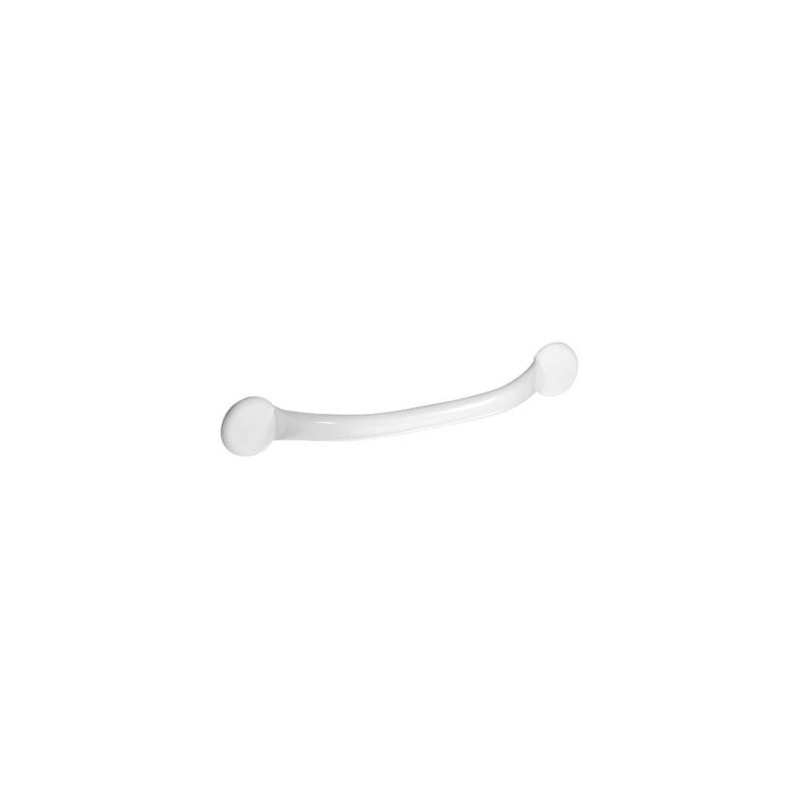 GODONNIER Barre d'appui droite 43cm acier époxy blanc