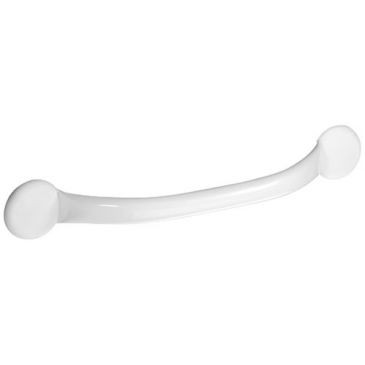GODONNIER Barre d'appui droite 43cm acier époxy blanc