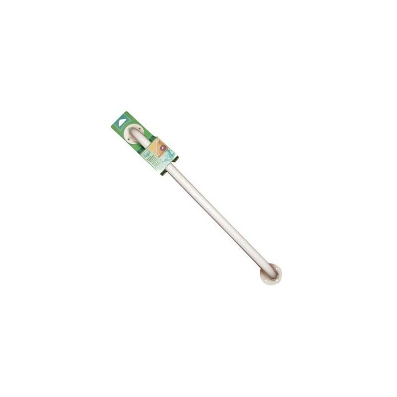 GODONNIER Barre d'appui droite 60cm  acier époxy blanc