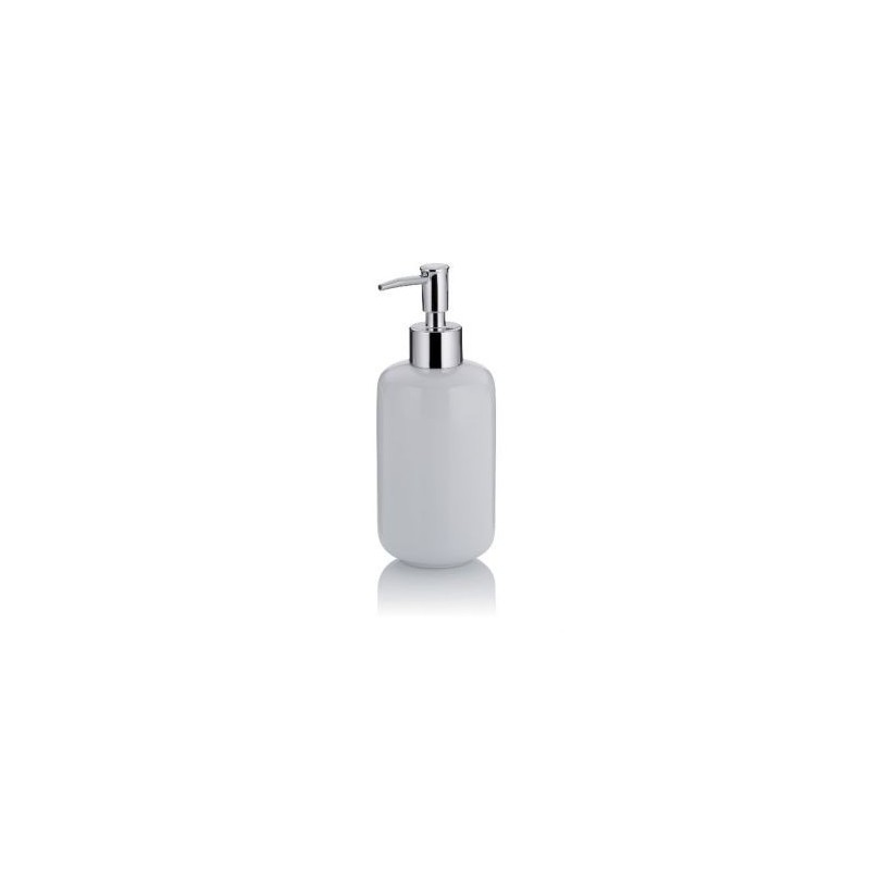 KELA Distributeur savon céramique Isabella blanc