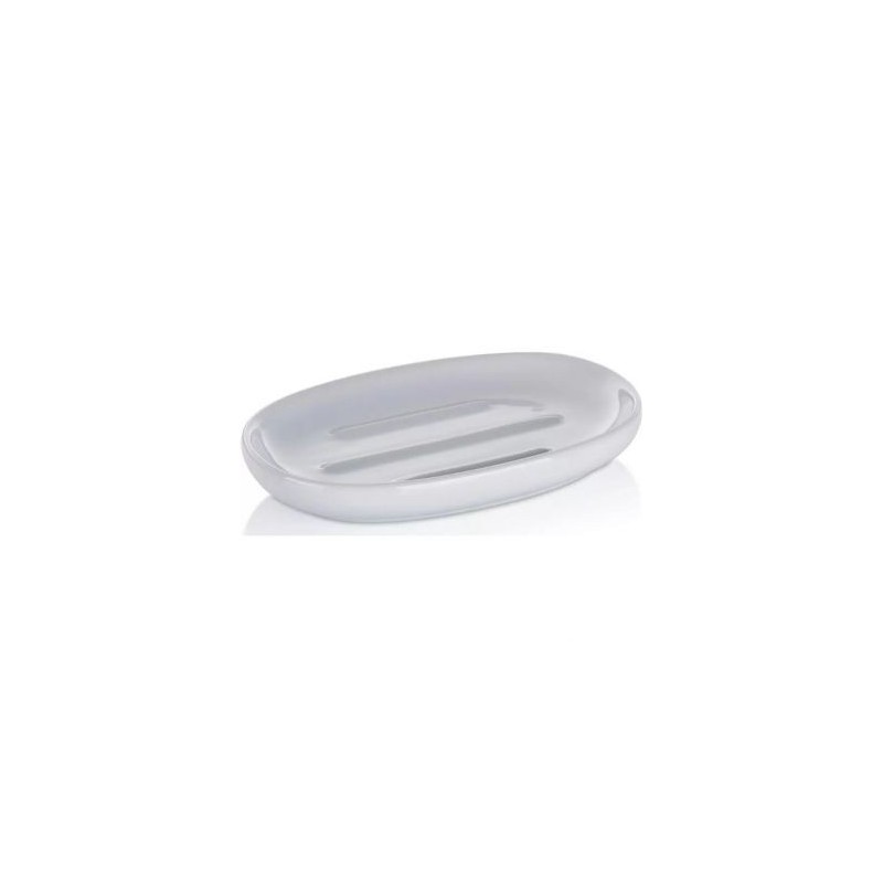 KELA Porte savon Isabella blanc
