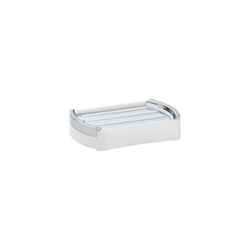 KELA Porte savon marta blanc