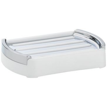 KELA Porte savon marta blanc