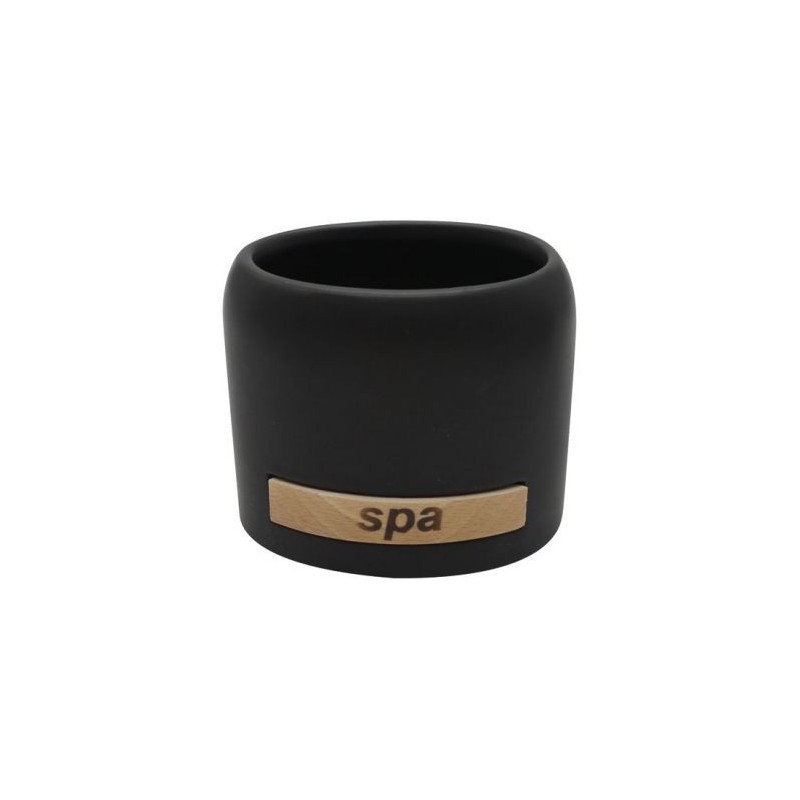 MSV Gobelet en céramique noir SPA