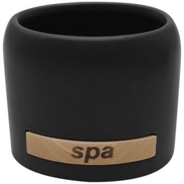 MSV Gobelet en céramique noir SPA