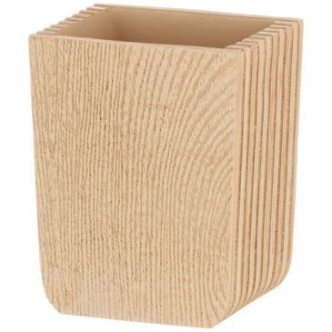 KELA Gobelet porte brosse à dent kaiu aspect bois