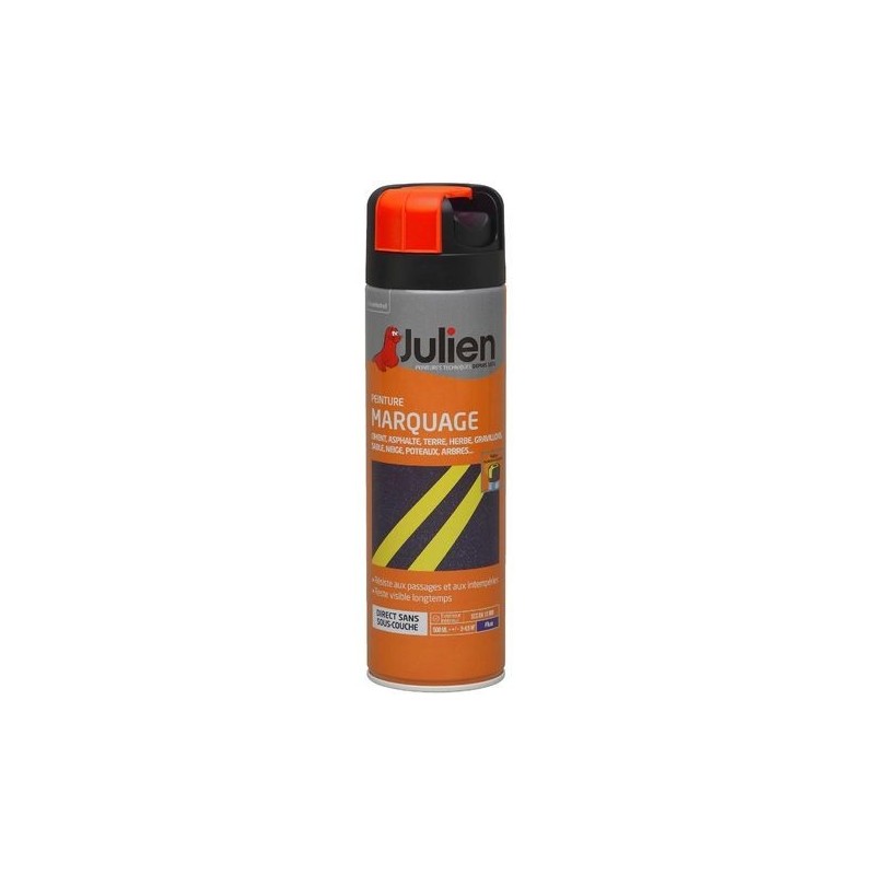 Julien Julien bombe marquage 500ml fluo rouge n85