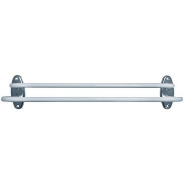 GODONNIER Porte serviette 2 barre fixe époxy blanc