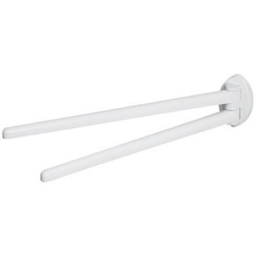 SPIRELLA Porte serviette blanc 2 barres 44cm lemon