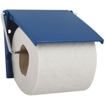 FranceBricoDeco Porte rouleau papier ps bleu foncé