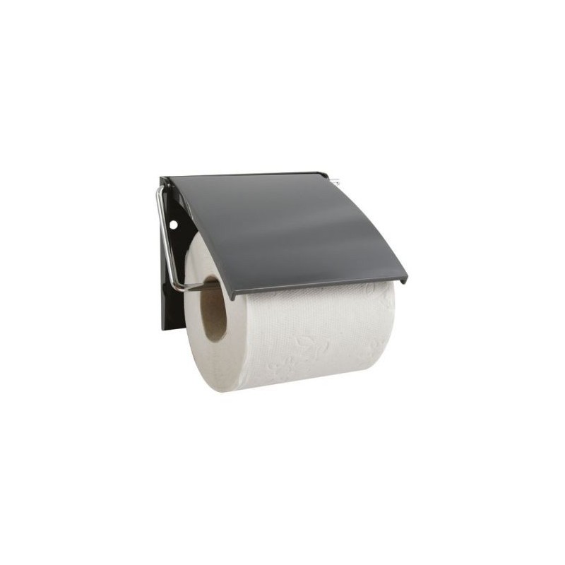MSV Porte rouleau papier ps gris anthracite