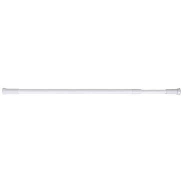 MSV Barre de douche extensible 110/200cm d22mm blanc