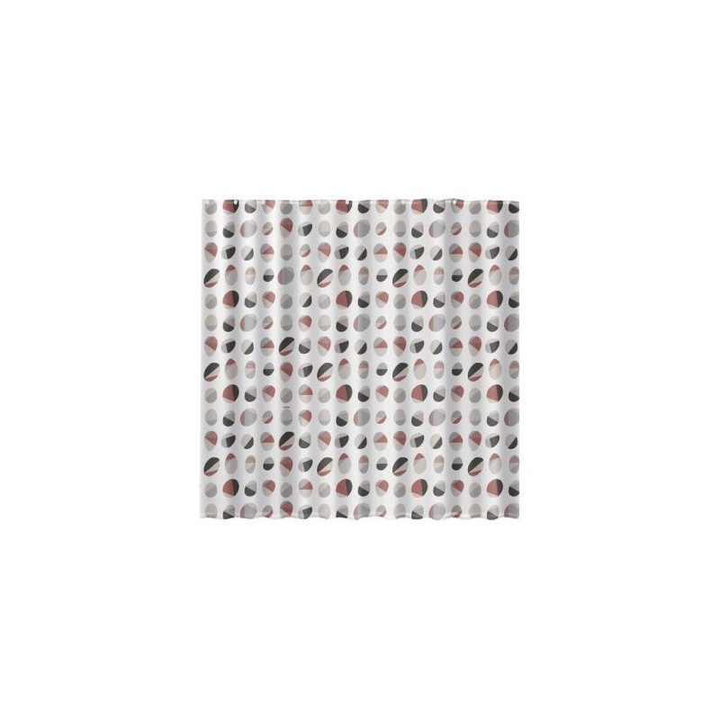 Rayen Rideau douche 180x200cm peva gris beige