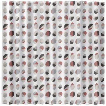 Rayen Rideau douche 180x200cm peva gris beige
