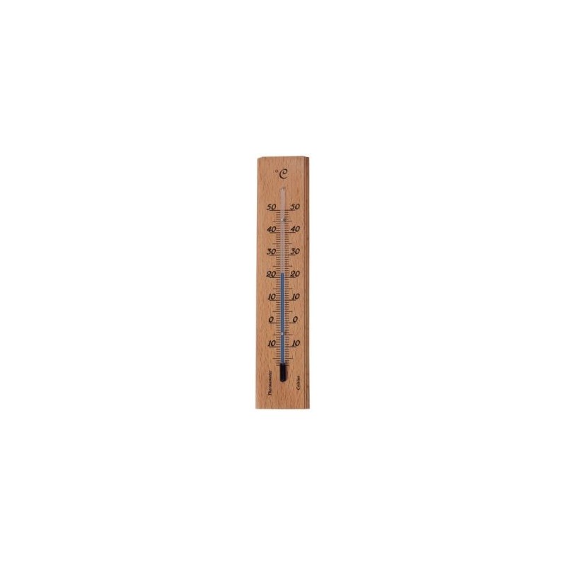 Spear & Jackson Thermomètre bois intérieur 19cm