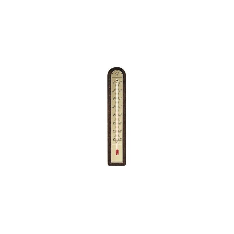 STIL Thermomètre bois+pl.alu 260x50 bl.1430