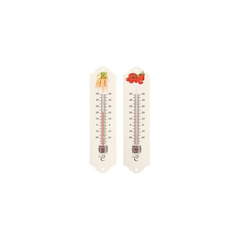 Spear & Jackson Thermomètre métal 20cm déco potager