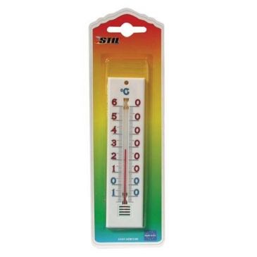 STIL Thermomètre plasti.blan.138x35 bl.1435