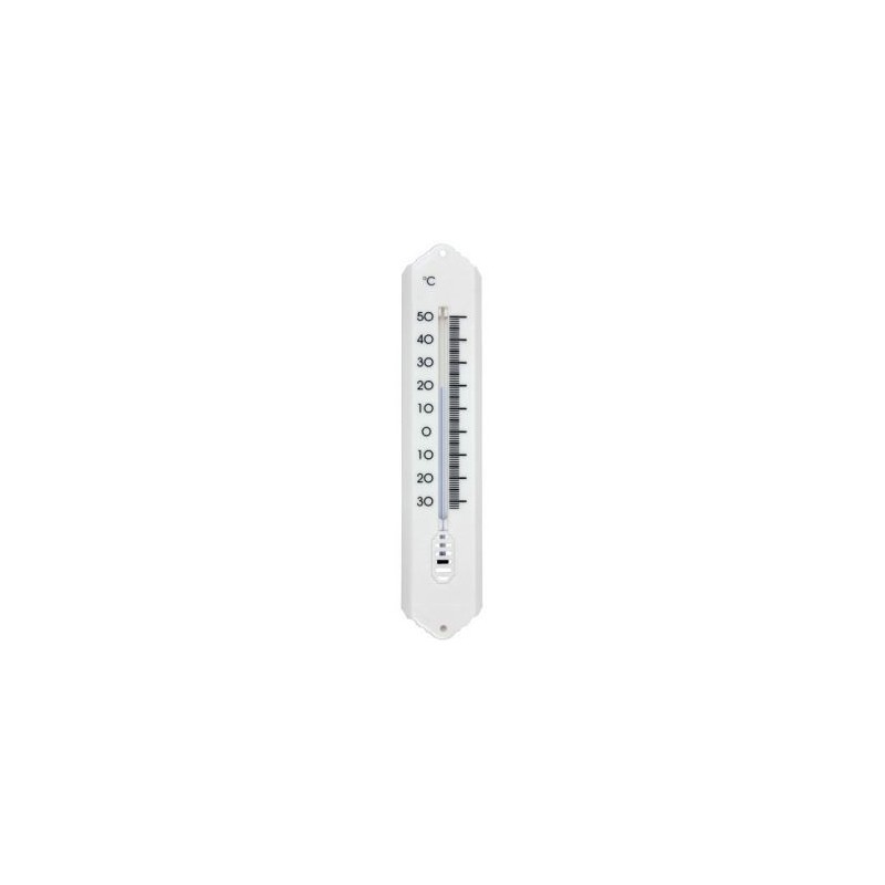 Spear & Jackson Thermomètre plastique 20cm blanc