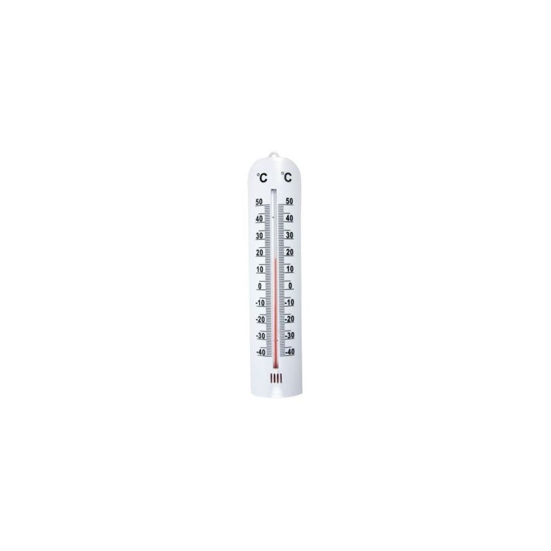 Spear & Jackson Thermomètre plastique 28cm blanc