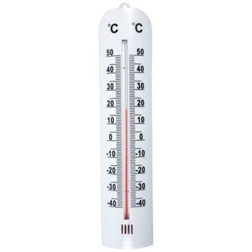 Spear & Jackson Thermomètre plastique 28cm blanc