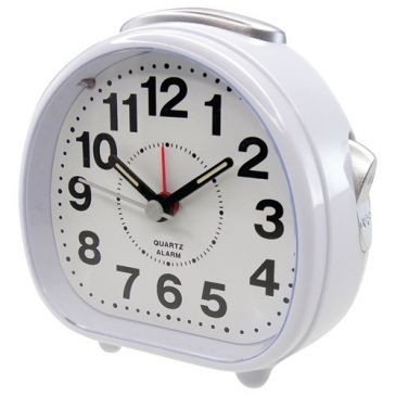 KATAMEX Réveil à quartz silencieux lumière sommeil assorti