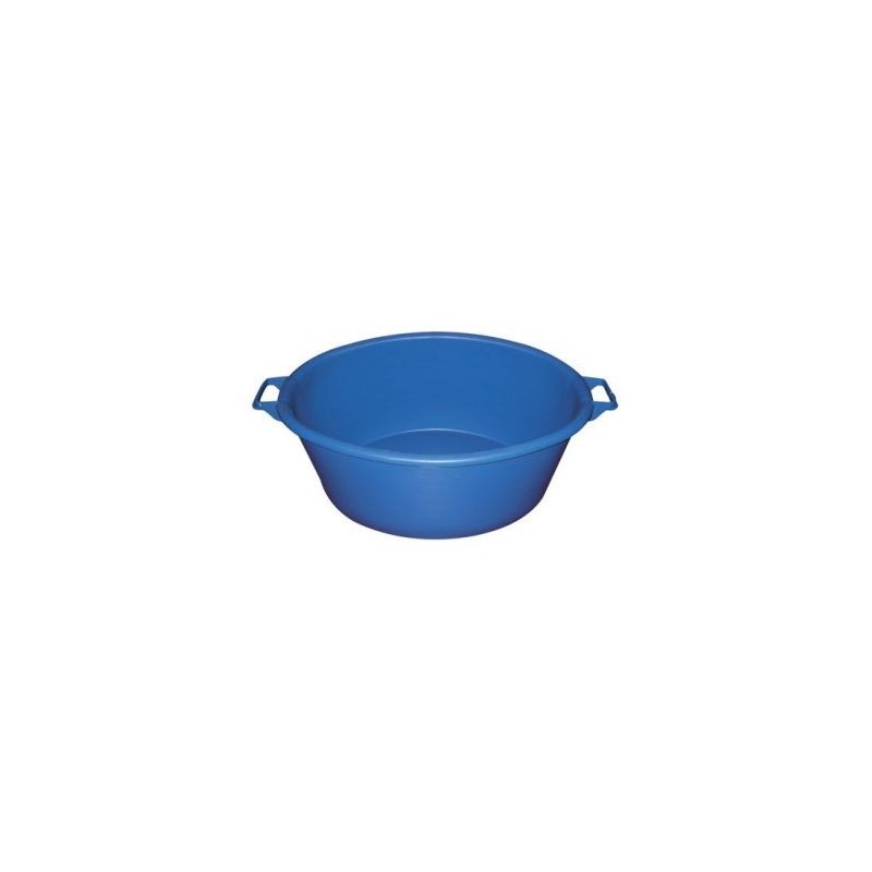 Aluminium et plastique Baquet oval 70L 77x58cm bleu