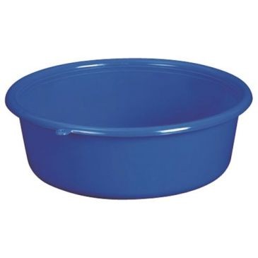 Aluminium et plastique Cuvette ronde ø21x6cm 1.5l bleu