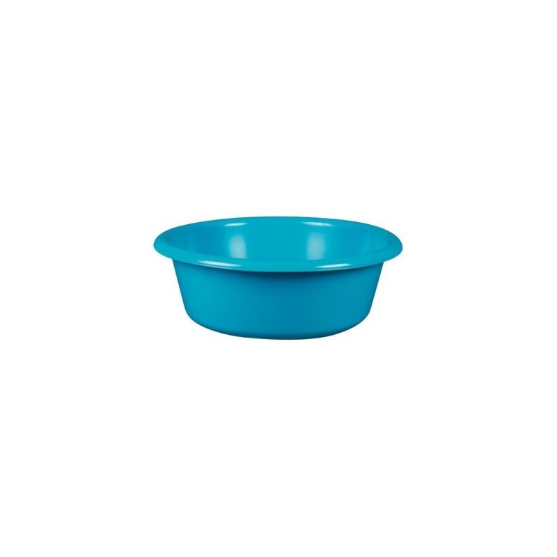 Aluminium et plastique Cuvette ronde ø36cm 6.5l bleu Green Line